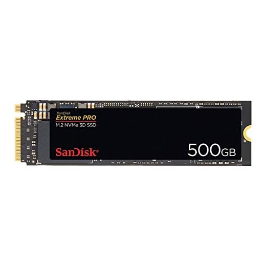 SanDisk Extreme Pro SDSSDXPM2-500G-G25 Solid State-disk, Svart 500 GB