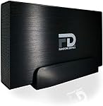 FD 3TB 7200RPM External Hard Drive - USB 3.2 Gen 1-5Gbps - GForce 3 Aluminum - Black - Compatible with Mac/Windows/PS4/Xbox (GF3B3000UP) by Fantom Drives