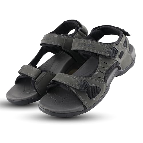 Image of FUEL Sandals & Floaters for Mens & Boys Comfortable & Lightweight Dailywear, Anti-Skid Flexible & Breathable for Running, Walking Stylish Casual Sandal for Outdoor Footwear For Gents (2112-04)