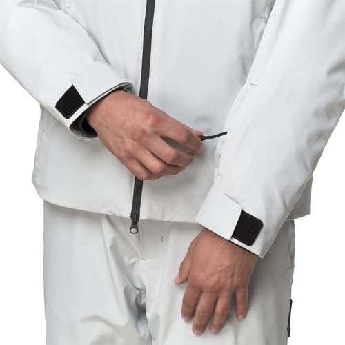 Kappa 8CENTO 806 Us, Giacca Da Sci Uomo Usa (It, Testo, M, Regular, Regular, Grey Lt Lead) - 3