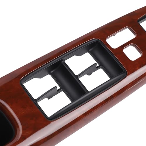 Panel de reposabrazos duradero para interruptor de control con textura de madera, 4 uds. 7