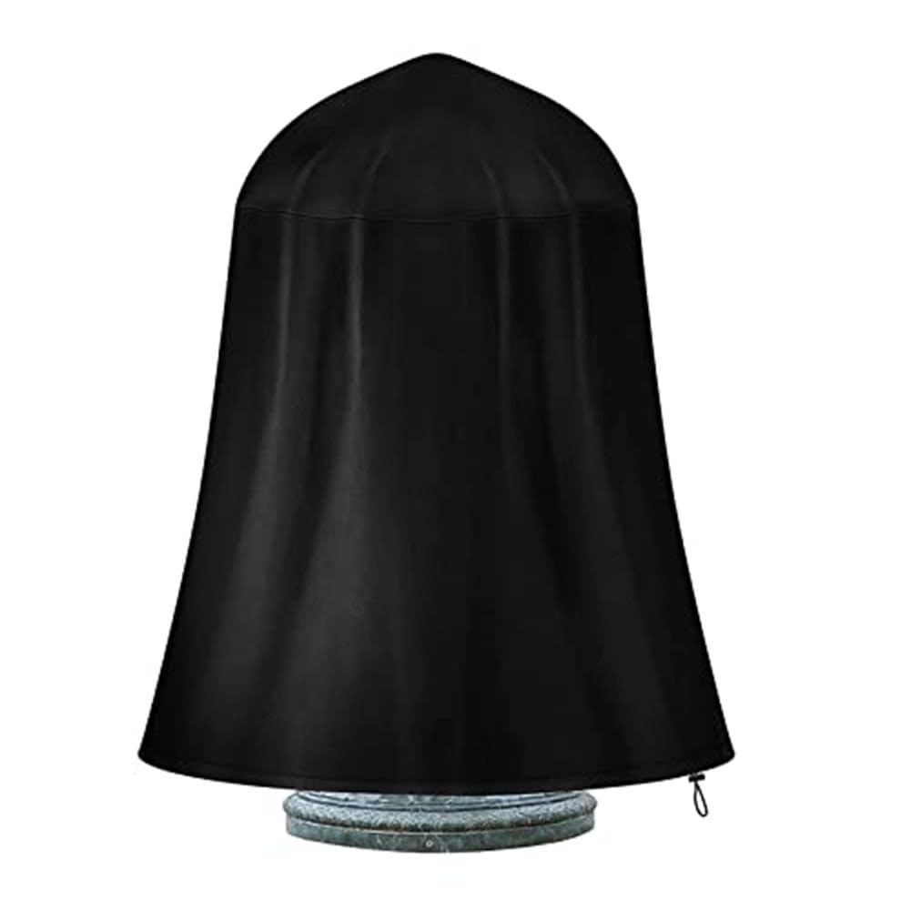 Cubierta para baño de pájaros redonda ideal para proteger el jardín en invierno