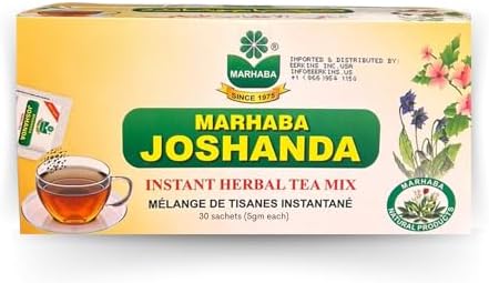 Marhaba Joshanda Instant Herbal Tea 30-Pieces Box