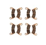 Race Driven Front and Rear Sintered Metal Severe Duty Brake Pads for Polaris Ranger RZR Razor