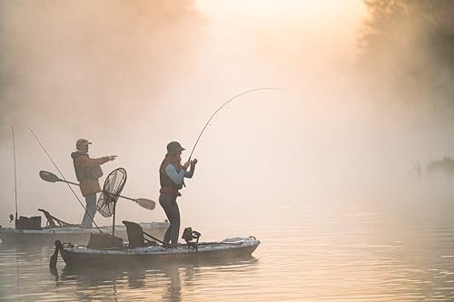 Image of Pelican Catch HDII Premium Angler - Sit-On-Top Fishing Kayak - HyDryve Pedal System & Comfortable Ergocast seat