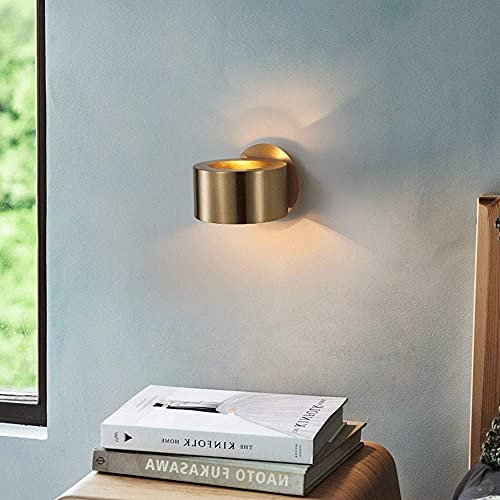 Aplique de pared interior con focos geométricos y luz bidireccional para decoración 6