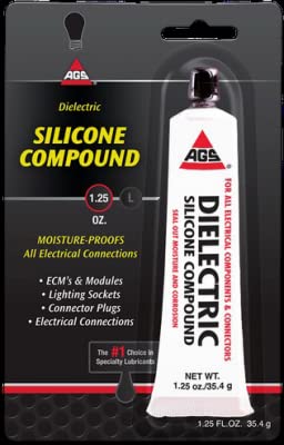 AGS Company DS-1 Dielectric Silicone Compound Grease, 1.25 oz. - Quantity 12