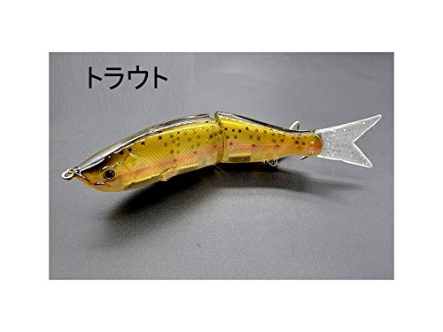 ナイトアーミー 釣具 ルアー S字系 ビックベイト NAーS165 ソフトテール 選べるカラー (165mm/55g)ラインカッター付 ブラックバス バス シーバス ナマズ 雷魚 用 ルアー(トラウト) 2枚目