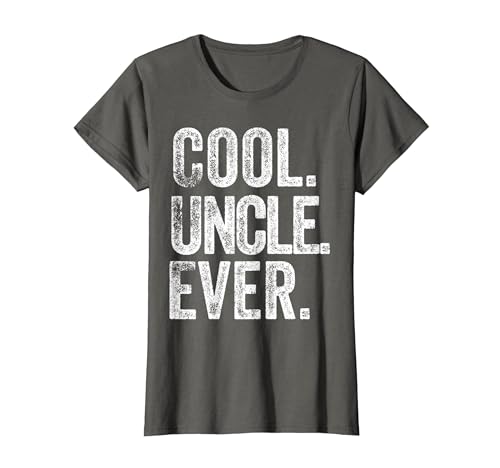 Cadeau d'anniversaire amusant avec inscription « Cool Uncle Ever » T-Shirt