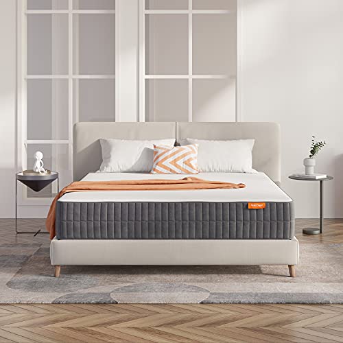 Sweetnight King Size Mattress, 10 Inch Gel Memory Foam Mattresses For Back Pain Relief/Motion Isolation & Cool Sleep, Flippable Comfort From Soft To Medium Firm, Sunkiss #TOP7
