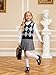 PHIRAMIN Toddler Girl Mary Jane Black Dress Shoes Size-8 Girl School Uniform Shoes for Wedding Party
