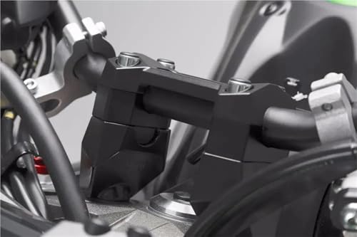 Manillar elevado para ruta en moto con soporte cambio hacia atrás Z900 Z800 Z650 3