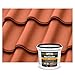 Produktbild Isolbau Dachfarbe - 7 kg RAL Farbe Fassadenfarbe Nano Dachlack Sockelfarbe Wetterfest - Lösemittelfrei, Wasserdicht, UV-beständig - Ziegelrot