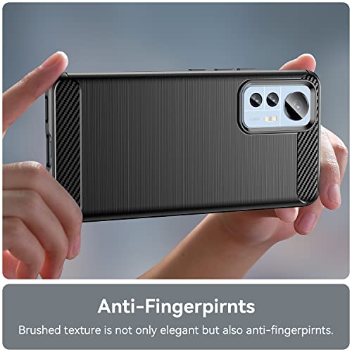 Coque Xiaomi Mi 12 Lite 5G élégante texture carbone de 2022