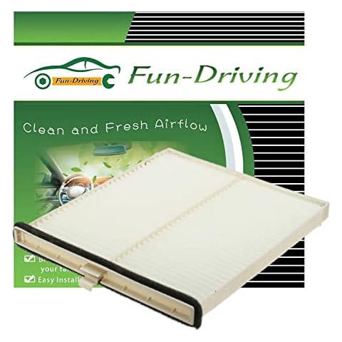FUN-DRIVING White FD811 Cabin air filter for Mazda 3,6,CX-5, Replacement for CF11811,KD45-61-J6X Cover