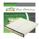 FUN-DRIVING White FD811 Cabin air filter for Mazda 3,6,CX-5, Replacement for CF11811,KD45-61-J6X