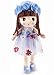 HWD Kawaii Flower Fairy Stuffed Soft Plush Toy Doll Girls Gift , 18 Inch ( Blue )