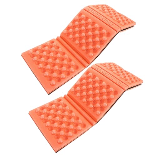 ORFOFE 2 Piezas Alfombrilla Portátil Plegable para Camping Resistente al Desgaste Ligera Multiusos para Picnic y Actividades al Aire Cojín Antideslizante Olor para Mascotas