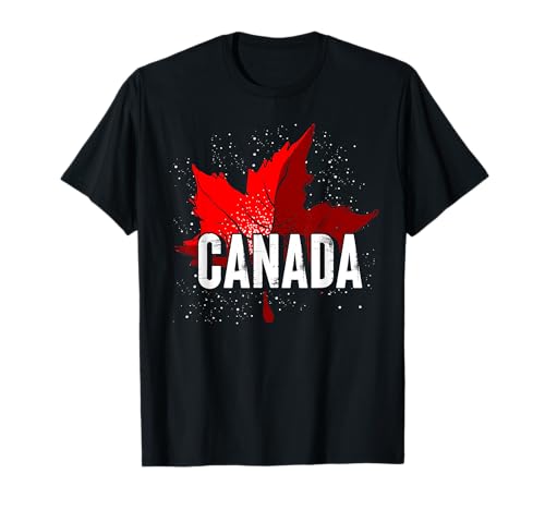 Idea de regalo patriótica canadiense Hoja de arce Canada Pride Canada Camiseta
