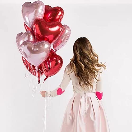 Kungoon Happy Anniversary Balloon Banner,Valentines Day/Wedding Anniversary Party Decorations,Love Party And Anniversary Party Supplies,16 Inch Rose Gold Aluminum Foil. #TOP2