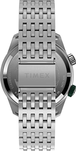 TIMEX Men Black Round Stainless Steel Dial Analog Watch- TW2V49700UJ - Image 4