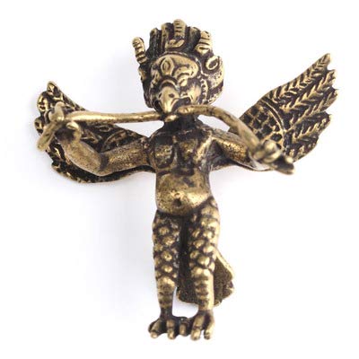 Pendentif de voiture Feng Shui aigle et serpent en cuivre rétro