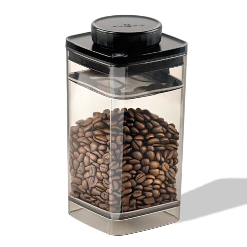 ANKOMN coffee storage patented vacuum container jar with the...