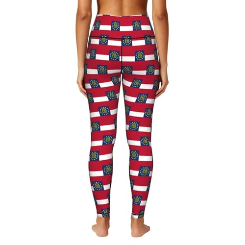 Leggings de moda con estampado de Georgia conjuntos de entrenamiento 4