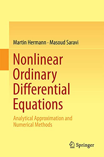 Buy Nonlinear Ordinary Differential Equations — BookShops.in