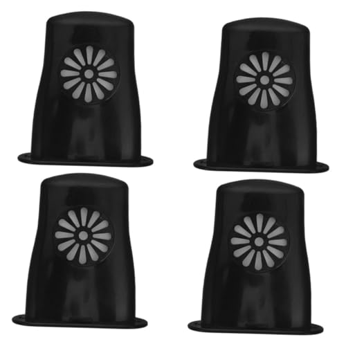 Mikinona 4個 ギター加湿器 アコースティックギター ウクレレ バイオリン マンドリン対応 音孔用湿器具 ひび割れ防止 音質安定 楽器保護用