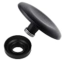 RAGBUSCLE Mittelkonsolentaste Kompatibel mit Audi A5 2012-2015, Audi S6 2007-2011, RS6 2008-2011, ersetzt 8K0998068 8K0998068A, 2 Stück (Mattschwarz)