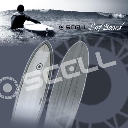 SCELL ファンボード 7'4 レッド