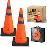 RoadHero 28 Inch Collapsible Cones
