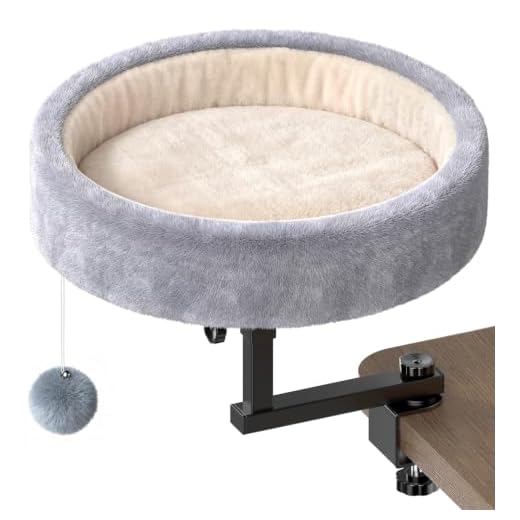 Adjustable Cat Desk Bed