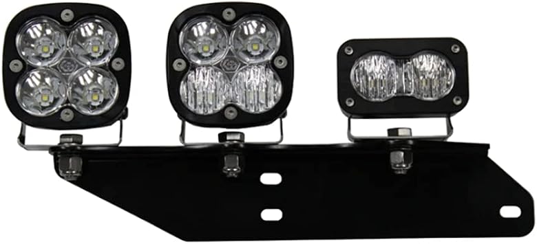 Baja Designs Squadron S2 Unlimited Fog Pocket LED Light Kit fits Ford F-150 Raptor 2017-2020 Mult-Pattern; Clear