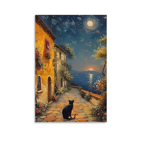 G ̐ L̊G |X^[ pl _ ǂ̊G CeA z[A[g[N20x30inch(50x75cm)