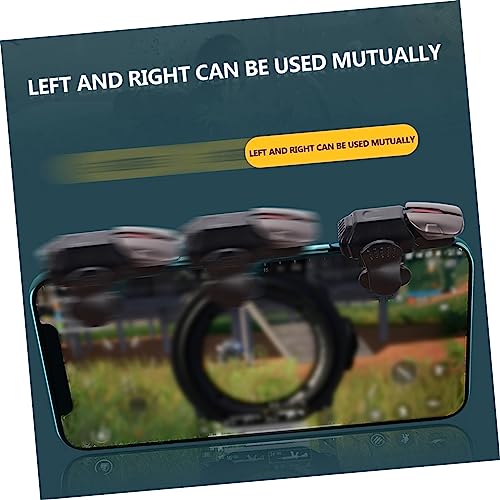 CHILDWEET 1 Par Botão De Assistência Ao Jogo Controlador Gatilho De Jogo Durável Gatilho De Jogo Res