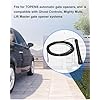 Vehicle Exit Sensor Kit Fit for Ghost Controls, Mighty Mule, Lift Master, Driveway Door Opening Systems, Driveway Gate Vehicle Exit Wand Sensor with 50 ft, 5 Wire Universally