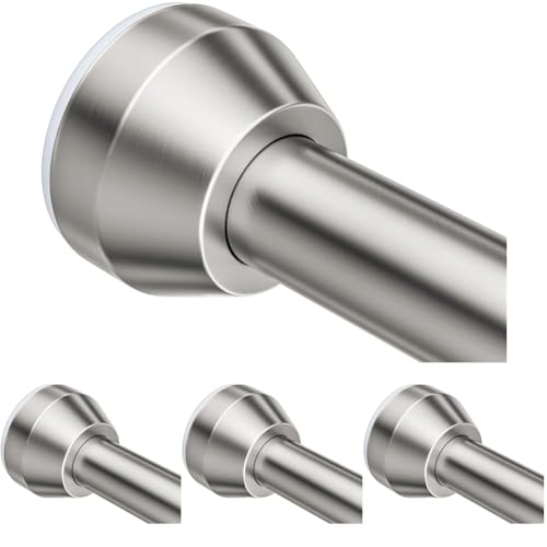 TEECK Adjustable Shower Curtain Rod (40-72")