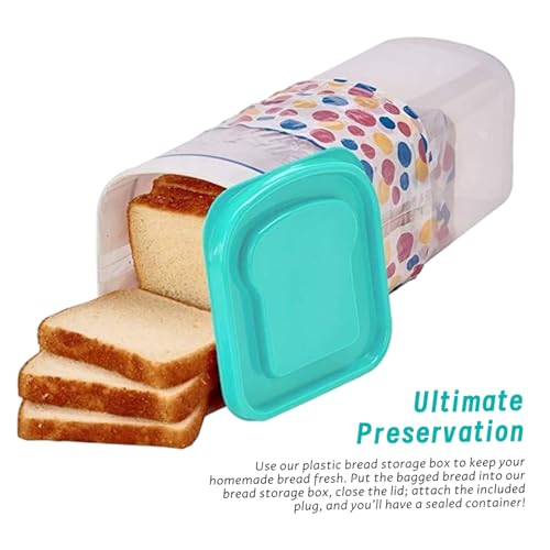 Panera hermética transparente para pan de molde y sándwiches 4