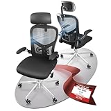 eames chair herman miller vitra SILENCIEUSE - Équipée de roues à billes silencieuses, cette chaise à roulettes vous permet de vous déplacer sans bruit. Point bonus : cette chaise de bureau confortable glisse n’abîme pas les sols