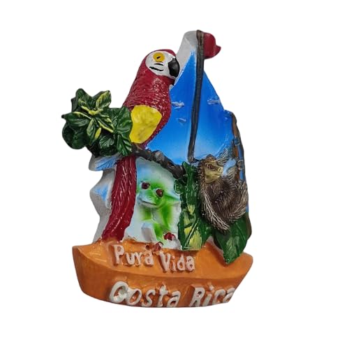 Imán decorativo Pura Vida Costa Rica para refrigerador miniatura 6