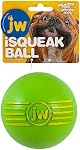JW Pet Company iSqueak Jouet de chien en caoutchouc boule, Grand, Couleurs Varie