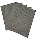 5 Bogen Dichtungspapier Elring Abil N ca. DIN A4 200x300mm - je 1x 0,25/0,5/0,75/1,0/1,5 mm - Auto Motorrad Oldtimer Dichtung Auspuff Vergaser etc