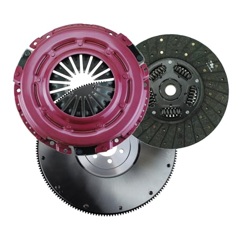 Ram Clutch Kit, HDX, Single Disc, 12 in Diameter, 1-1/8 in x 26 Spline, Sprung Hub, Steel Flywheel, Organic, 6 Bolt Crank