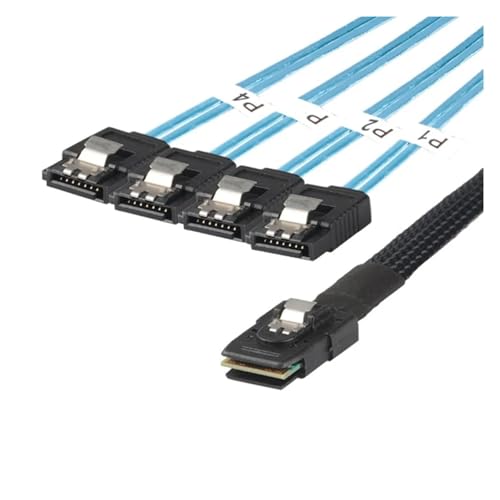Cable Adaptador SAS 8087 a Slim SAS 8654 10cm miniatura 4