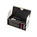 2 in 1 Black and Brown Gel Eyeliner Set Water Proof Smudge Proof, Last for All Day Long, Work Great with Eyebrow, 2 Pieces Eye Makeup Brushes Included