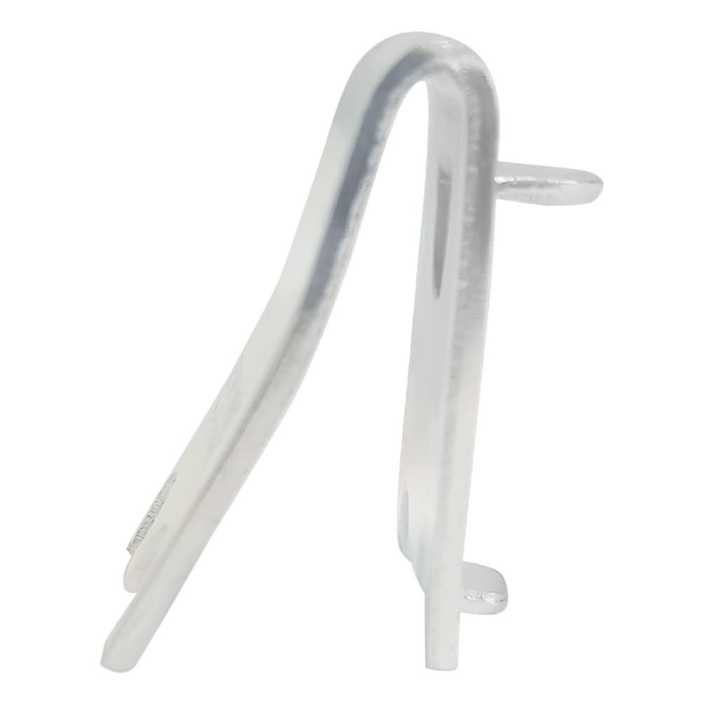 Pack of 32 Replacement Pilaster Shelf Clips - Zinc Plated Steel Shelf Clips for Commercial Refrigerators, Coolers, Freezers, Shelves, and Cabinets