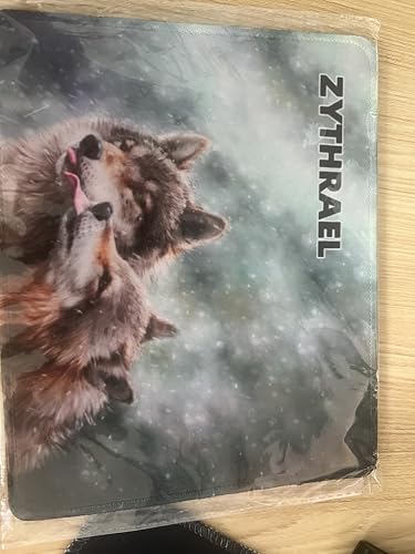 Tapis de souris noir classique antidérapant pour bureau de taille moyenne