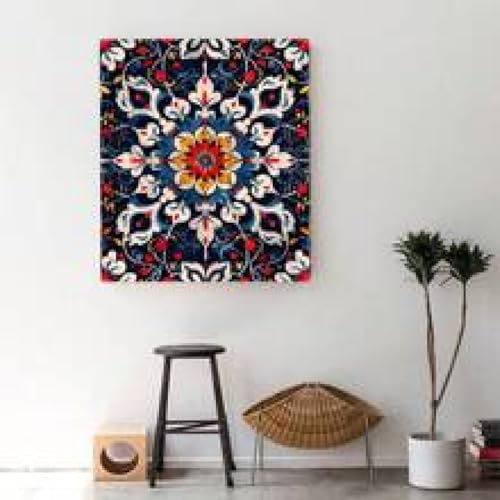 Affiche esthétique fleurs vintage : transformez votre salon chaleureux